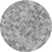 Square Patterned Gray Rug, pat881gry