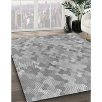 Patterned Gray Rug, pat881gry