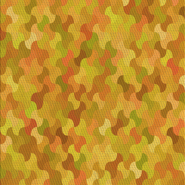 Patterned Neon Orange Rug, pat881yw