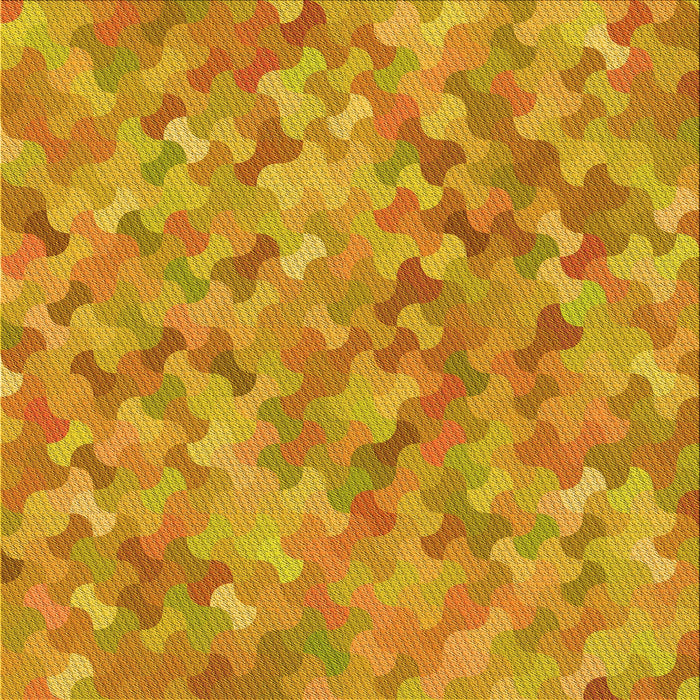 Round Machine Washable Transitional Neon Orange Rug, wshpat881yw