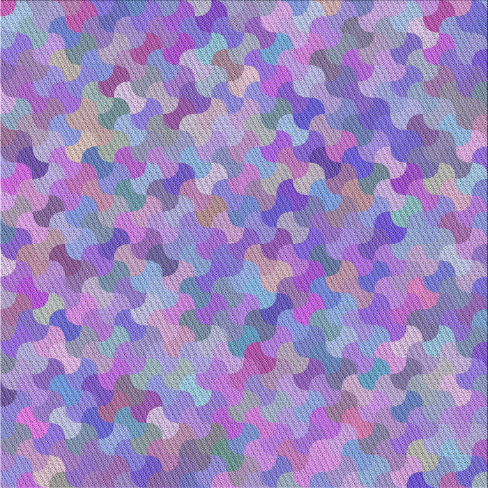 Square Patterned Purple Violet Purple Modern Rug, pat881