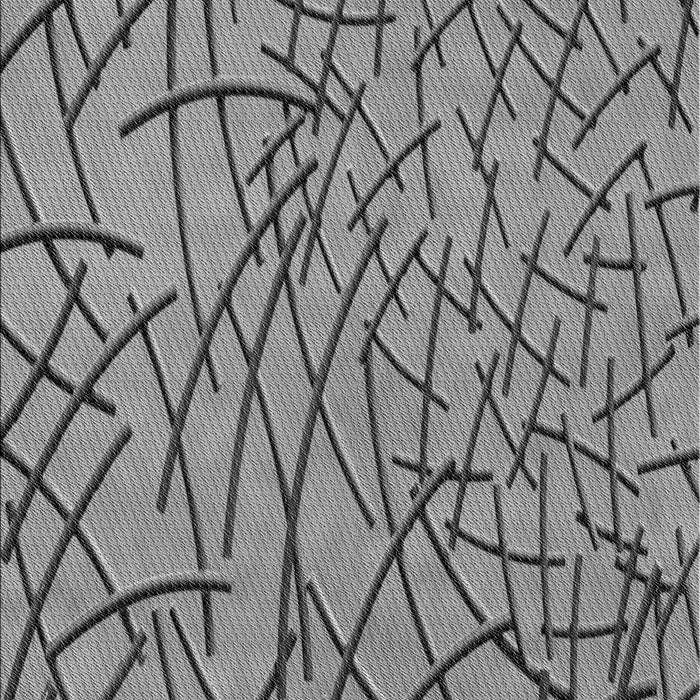 Patterned Gray Rug, pat882gry