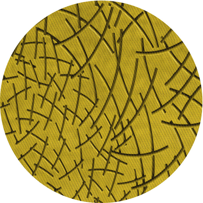 Square Machine Washable Transitional Dark Bronze Brown Rug in a Living Room, wshpat882yw