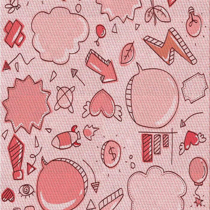 Machine Washable Transitional Pink Rug, wshpat883rd