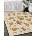 Patterned Peru Brown Rug in Family Room, pat884brn