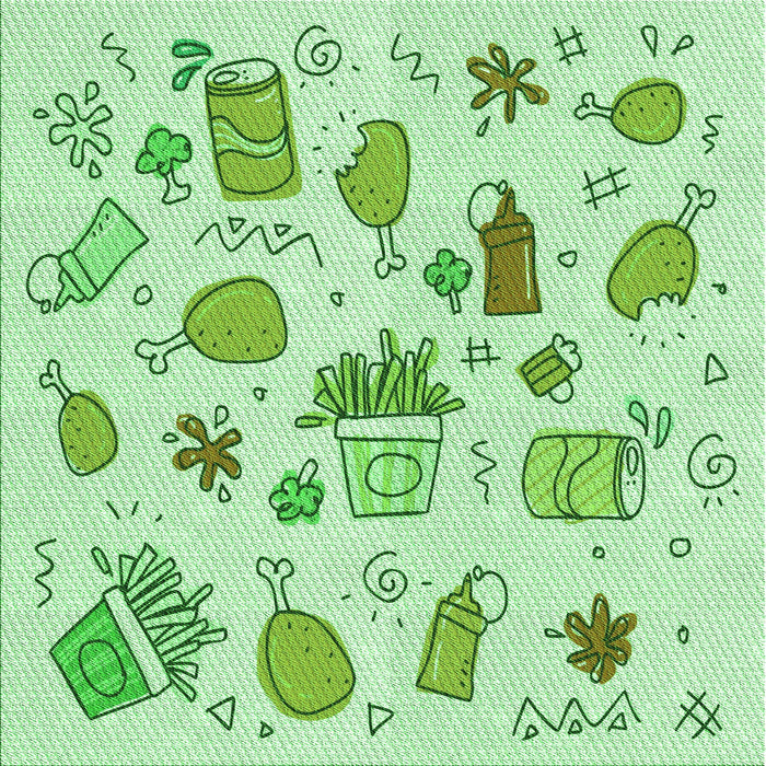 Round Machine Washable Transitional Mint Green Rug, wshpat884grn