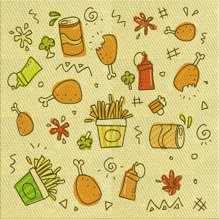 Round Patterned Orange Gold Rug, pat884yw