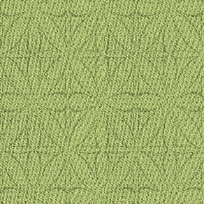 Patterned Green Rug, pat885brn