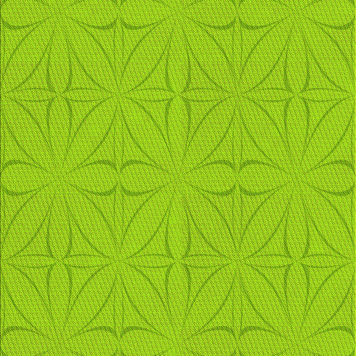 Patterned Green Rug, pat885yw