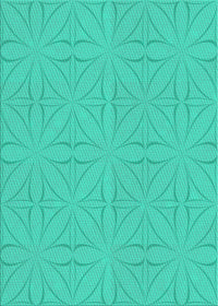 Machine Washable Transitional Light Sea Green Rug, wshpat885