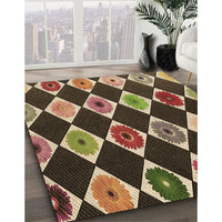 Patterned Peru Brown Rug, pat887brn