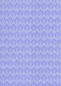 Machine Washable Transitional Light Slate Blue Rug, wshpat888blu