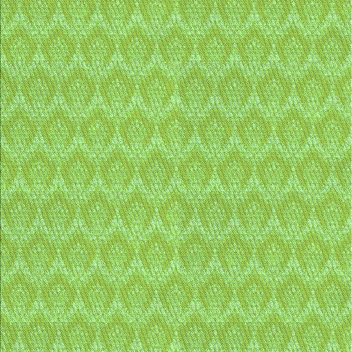 Patterned Green Rug, pat888grn