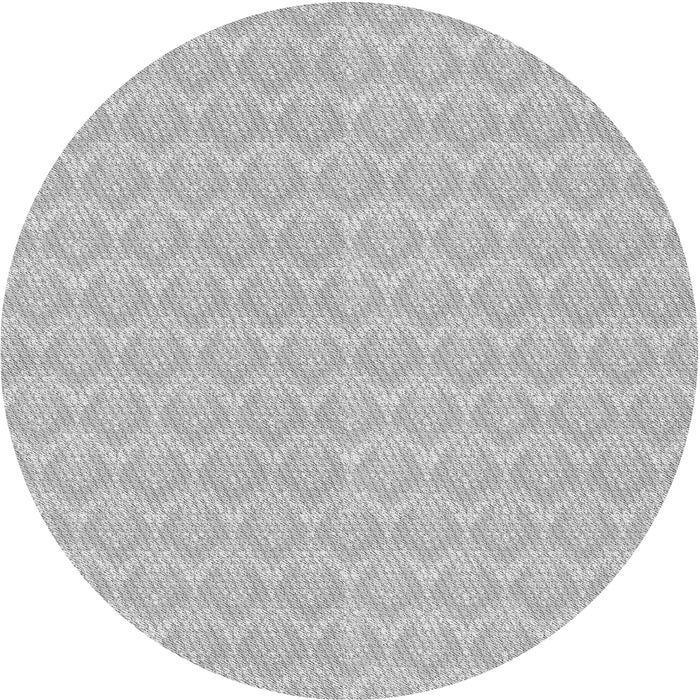 Square Patterned Dark Gray Rug, pat888gry