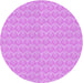 Square Patterned Violet Purple Rug, pat888pur