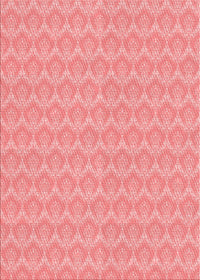 Machine Washable Transitional Pastel Pink Rug, wshpat888rd