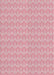 Machine Washable Transitional Dark Pink Rug, wshpat888