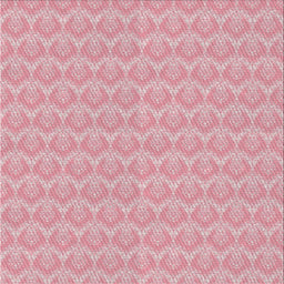 Square Patterned Dark Pink Novelty Rug, pat888