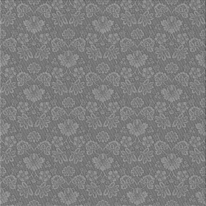 Round Machine Washable Transitional Carbon Gray Rug, wshpat889gry