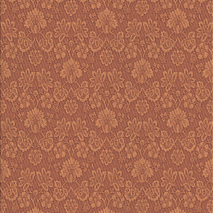 Patterned Mahogany Brown Rug, pat889org