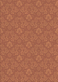 Machine Washable Transitional Mahogany Brown Rug, wshpat889org