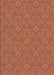 Machine Washable Transitional Mahogany Brown Rug, wshpat889org