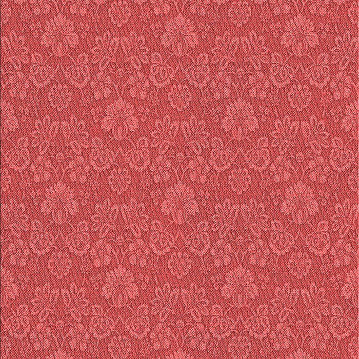Patterned Red Rug, pat889rd