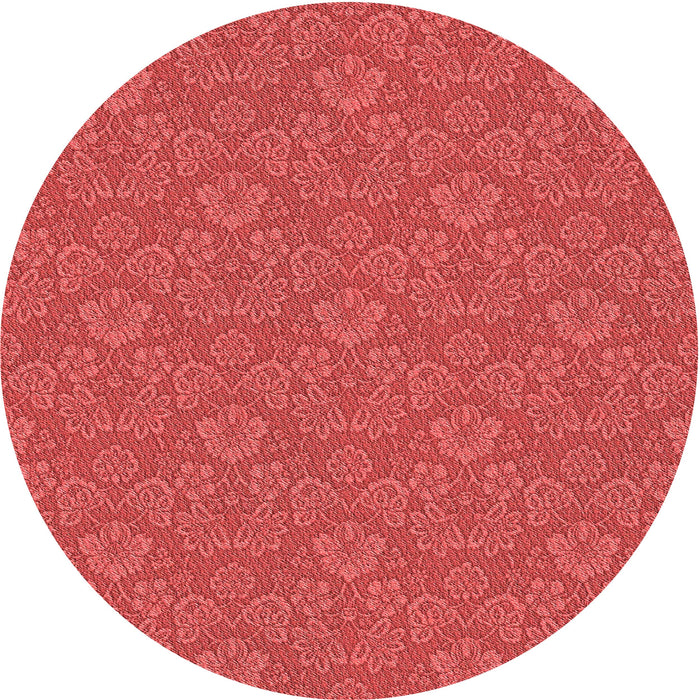 Square Patterned Red Rug, pat889rd
