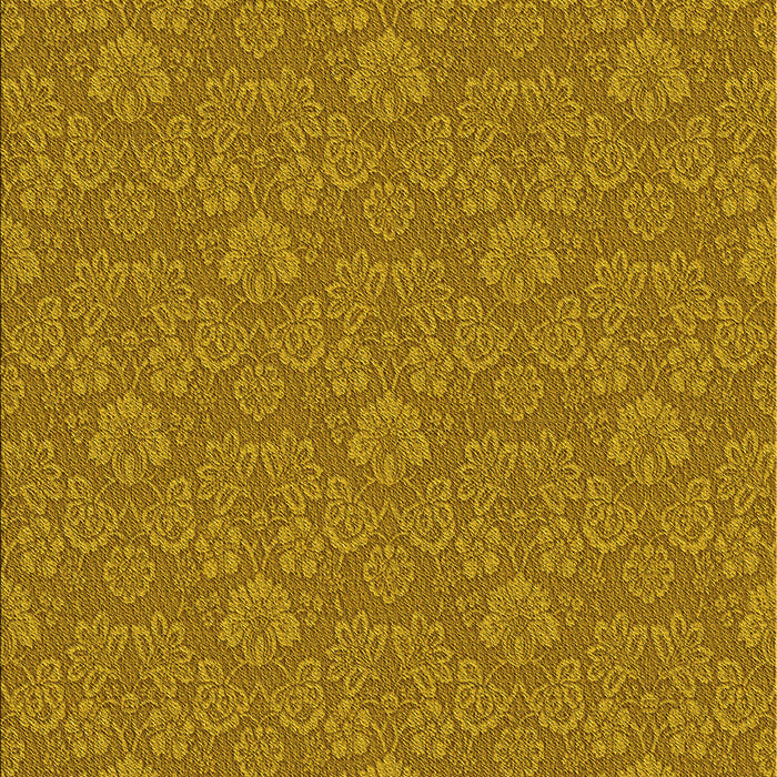 Patterned Dark Bisque Brown Rug, pat889yw