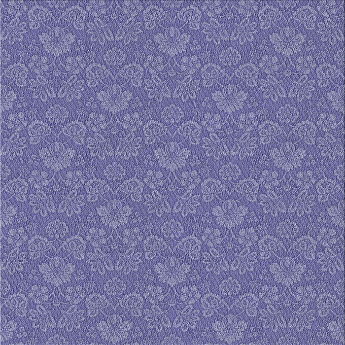 Square Patterned Deep Purple Novelty Rug, pat889