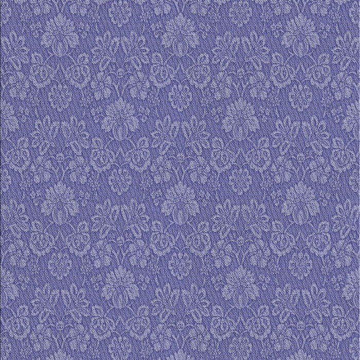 Patterned Deep Purple Novelty Rug, pat889
