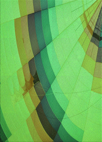 Machine Washable Transitional Dark Lime Green Rug, wshpat89grn