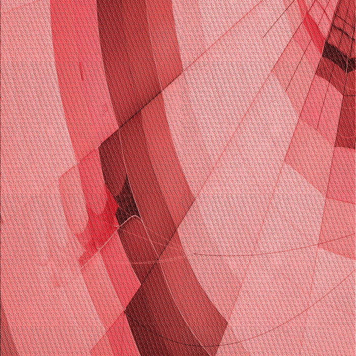 Patterned Ruby Red Rug, pat89rd