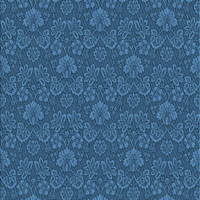 Patterned Blue Rug, pat890lblu