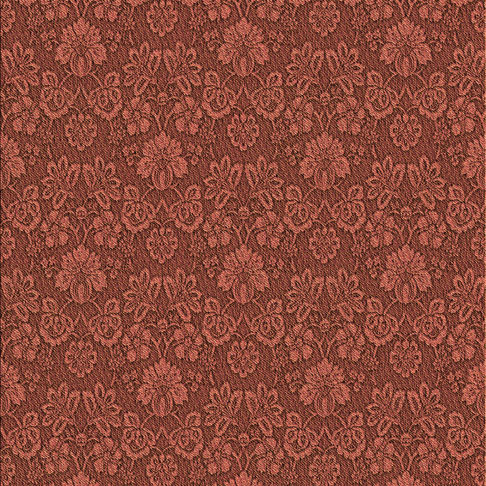 Patterned Red Rug, pat890org