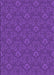 Patterned Bright Purple Rug, pat890pur