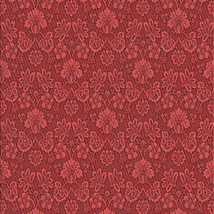 Patterned Red Rug, pat890rd