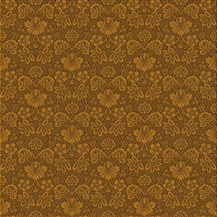 Round Machine Washable Transitional Red Brown Rug, wshpat890yw