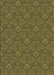 Patterned Milk Chocolate Brown Rug, pat891brn