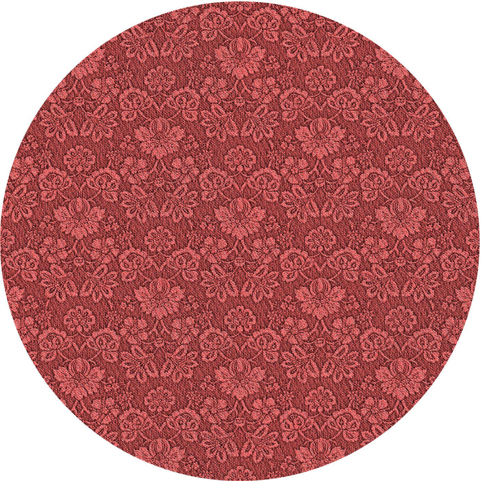 Square Patterned Orange Rug, pat891rd