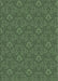 Machine Washable Transitional Dark Forest Green Rug, wshpat891