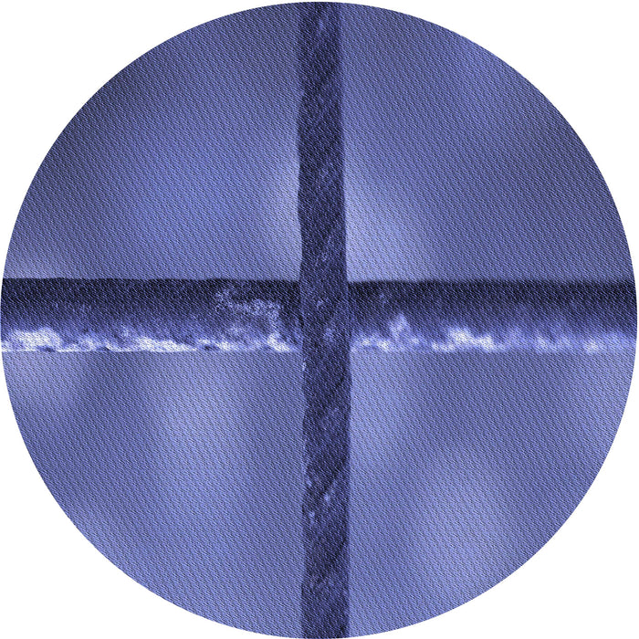 Square Patterned Light Slate Blue Rug, pat892blu