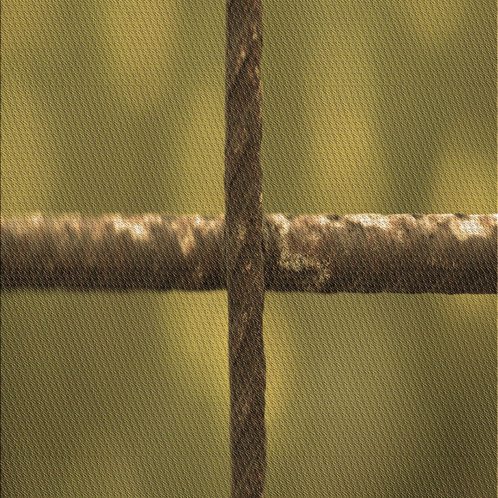 Patterned Dark Golden Brown Rug, pat892brn