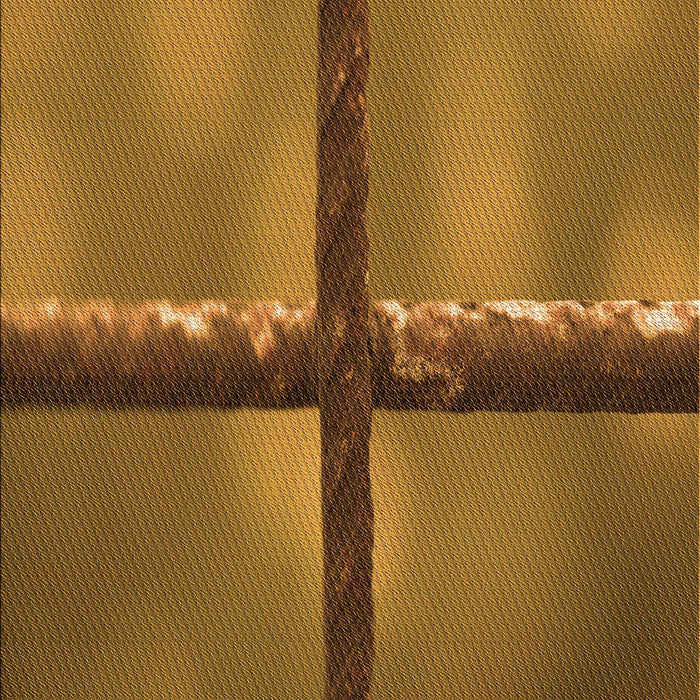 Patterned Orange Rug, pat892org