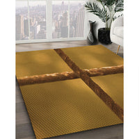 Patterned Orange Rug, pat892org