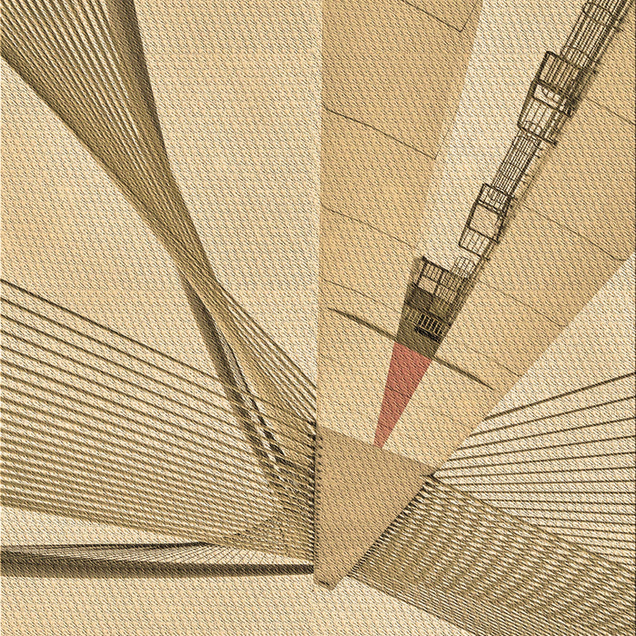 Patterned Bronze Brown Rug, pat893brn