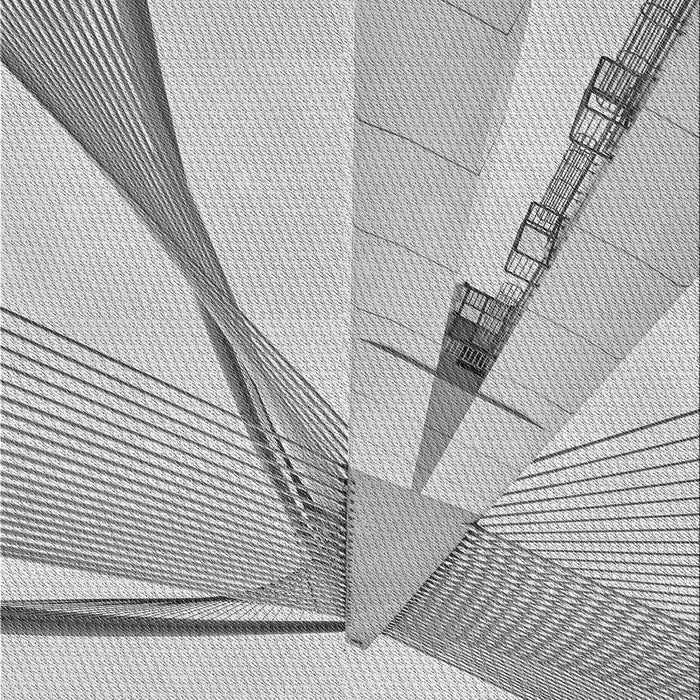 Patterned Gunmetal Gray Rug, pat893gry