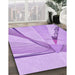 Machine Washable Transitional Purple Rug in a Family Room, wshpat893pur