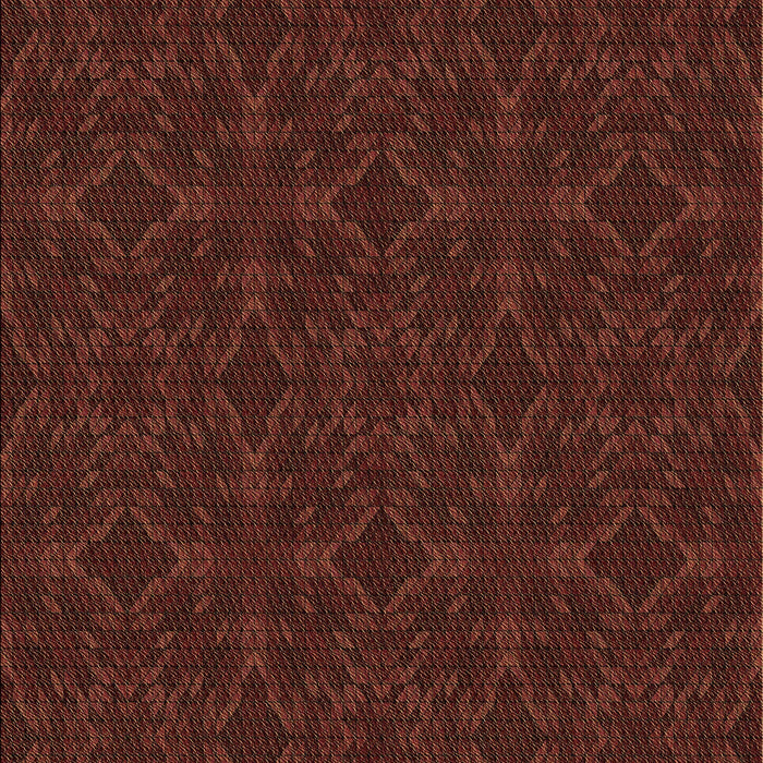 Patterned Red Red Rug, pat894brn