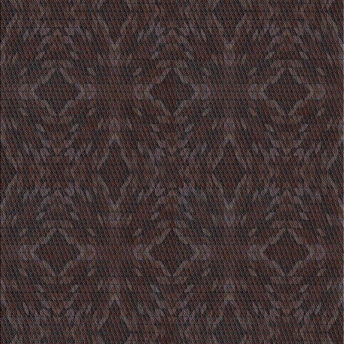 Patterned Black Brown Rug, pat894lblu
